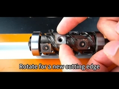 8pcs inserti di tagliacarburo di tungsteno per attrezzi di tornitura del tornio di legno